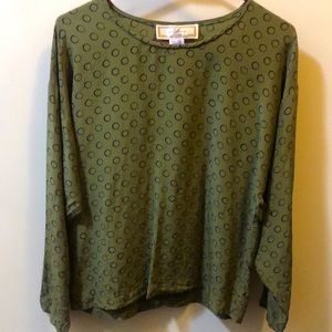 Beautiful silk vintage top